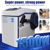 Cheapest 4 in 1 reci laser welding machine 1500W metal cutting machine HW 980 system