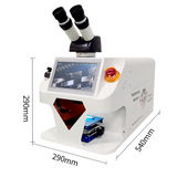 Mini laser jewelry welding machine metal spot welding machine with CCD system touch screen