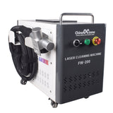 JPT GZTECH 200W pulse laser metal parts cleaning machine low damage on surface