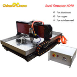 EU&US Free TAX | CNC metal milling machine linear guide| 4axis cnc router | 6090 cnc router 2.2kw | free shipping
