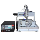 cnc 6040 4 axis | cnc metal cutting | metal cnc milling machine | 4axis 6040 with sink cooling