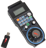 New 6 axis Wireless USB MPG Pendant Handwheel Mach3 for 5 Axis 4axis 3axis CNC Milling Router Engraving Machine