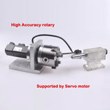 Steel CNC 3040 Router Milling Engraving Carving Machine for metals with Servo motors and Linear Guide