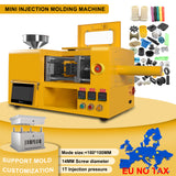 Small 1500W Injection Molding Machine Desktop ABS PVC PP Plastic Molding Machine