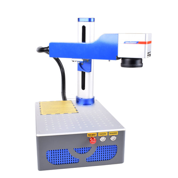 Portable mini fiber laser marking machine cheap metal engraving machine
