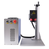 3D fiber laser marking machine JPT 100w metal engraving machine for curved surface