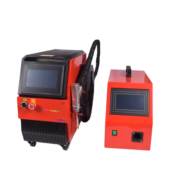 Mini welding machine 1200W/1500W 4 in 1 air cooling metal welding machine laser cleaning machine for metals