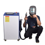 Cheapest 4 in 1 reci laser welding machine 1500W metal cutting machine HW 980 system