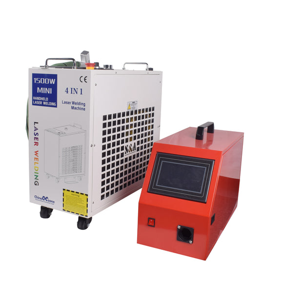 BWT 4 in 1 fiber laser welding machine metal cutting machine rust removing machine