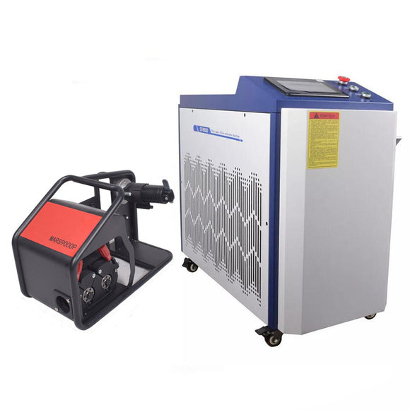 Cheapest 4 in 1 reci laser welding machine 1500W metal cutting machine HW 980 system