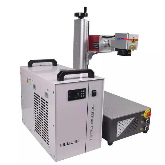 CRS 15W UV laser marking machine popular UV laser plastic tube engraving machine