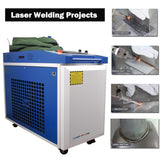 multi-function Raycus 4 in 1 fiber laser welding cleaning cutting machine