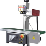 UV laser marking machine APP real time control with conveyor belt and Visual marking