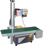 UV laser marking machine APP real time control with conveyor belt and Visual marking