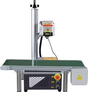 UV laser marking machine APP real time control with conveyor belt and Visual marking