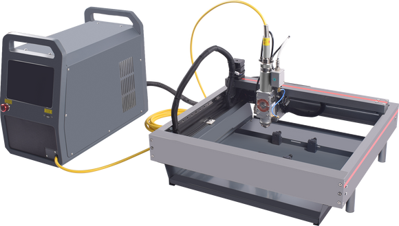 700W Mini desktop portable fiber laser metal cutting machine easy operate