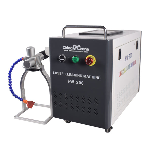 Metal parts surface cleaning machine 300W pulse laser metal cleaning machine for sale