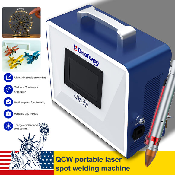 Smallest Mini Portable 2 in 1 Briefcase Air-cooled Handheld laser welding machine
