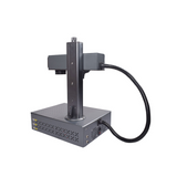 Mini portable fiber laser marking machine 100W metal marking machine with auto focus button