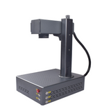 Mini portable fiber laser marking machine 100W metal marking machine with auto focus button