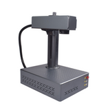 Mini portable fiber laser marking machine 100W metal marking machine with auto focus button