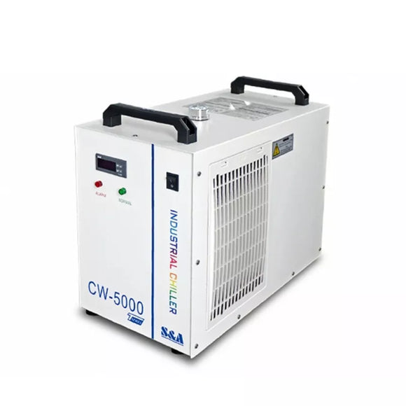 Industry Water Chiller S&A CW5000 for 80W 100W Co2 Laser engraving machine