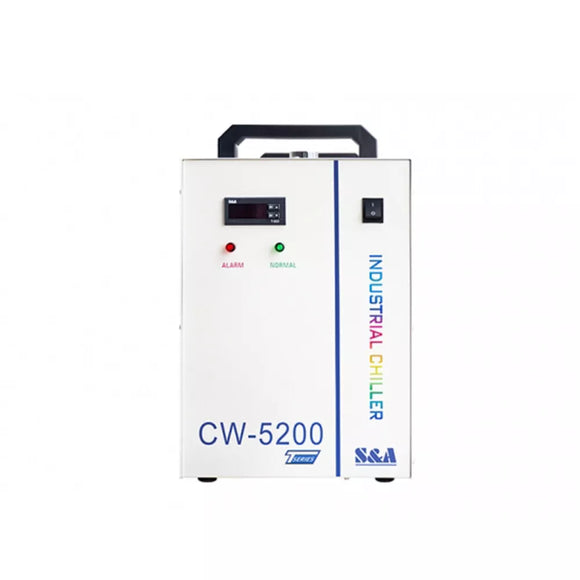Industry Water Chiller S&A CW5200 for  80W/100W/130W/150W/180W Co2 Laser engraving machine