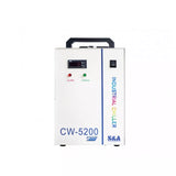 Industry Water Chiller S&A CW5200 for  80W/100W/130W/150W/180W Co2 Laser engraving machine