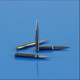 5pcs 3.175mm Tungsten Bit 1/8" Shank 20 Degree V Shape Carbide PCB Engraving Bits CNC Router CNC Tools Acrylic Carving Frezer