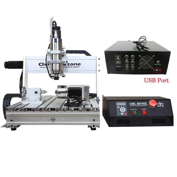和泉 ChinaCNCzone DSP CNC 6040 Router 3 Axis 4 Axis with 1500W /2200W