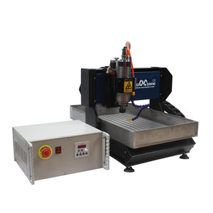 Steel CNC 3040 Router Milling Engraving Carving Machine for metals with Servo motors and Linear Guide