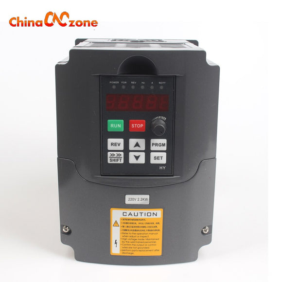 CNC Spindle Motor Speed Control 220V 2.2KW VFD Variable Frequency Drive